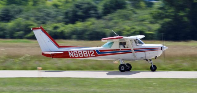 Cessna 152 (N68812) - Doing a couple touch and go’s around ARB