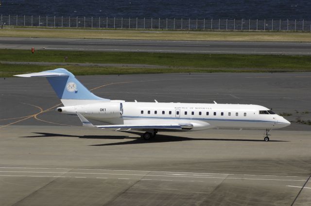 OK1 — - Taxing at Haneda Intl Airport on 2013/05/31 "Botswana Gvmt VIP Flight"