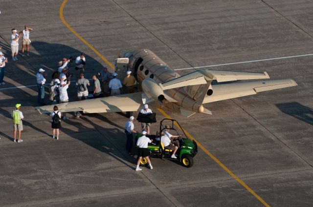 CSOA — - Cessna Special Olympics Airlift 2010 - http://flightaware.com/airlift/ - Airlift and Athletes arriving in Lincoln, Nebraska on July 17, 2010.  Photos Courtesy Cessna Aircraft Company