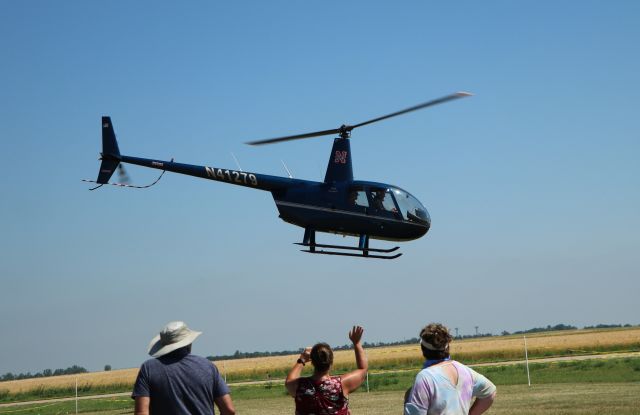 Robinson R-44 (N41279) - 6/20/21 Robison departing airfield