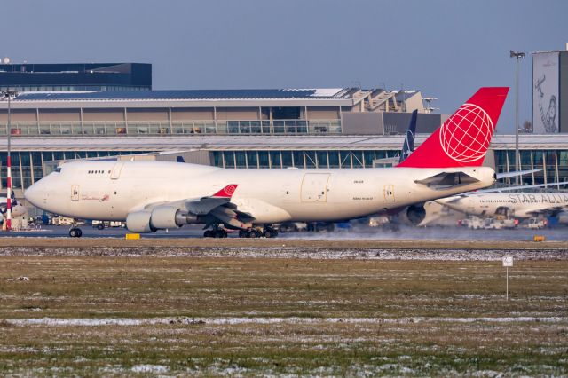 Boeing 747-400 (OM-ACB) - OM-ACB ACG Air Cargo Global Boeing 747-400(F)