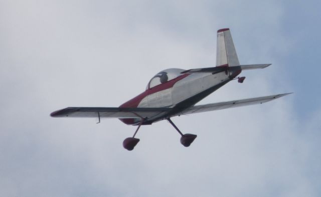 Experimental  (N71NS) - Shortly after departure is this "Speedy Special" 2015 Vans Aircraft RV-8 in the Summer of 2019.