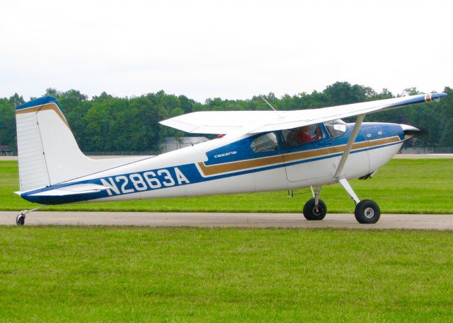 Cessna Skywagon 180 (N2863A) - At Oshkosh. 1953 Cessna 180