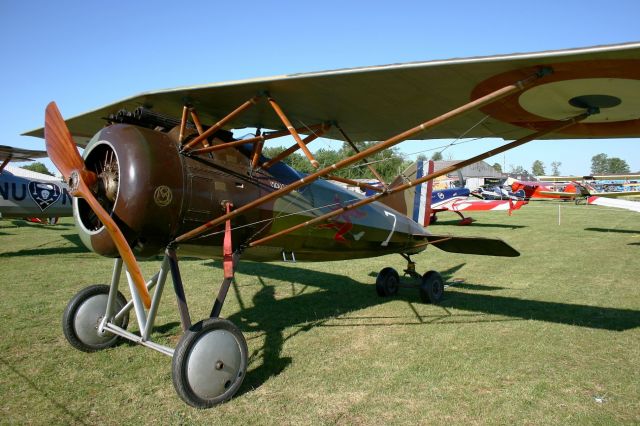 F-AZAO — - Morane-Saulnier MS-A1 Replica, La Ferté-Alais Airfield (LFFQ) Air Show 2012