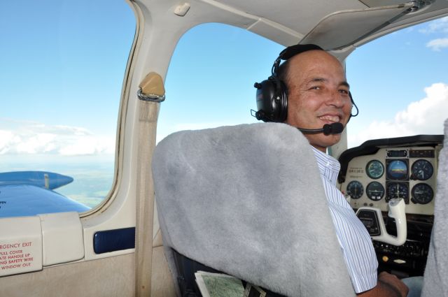 Beechcraft 35 Bonanza (PR-ODT) - Flying from Cuiaba to Marilia for brazilian nationalization procedures