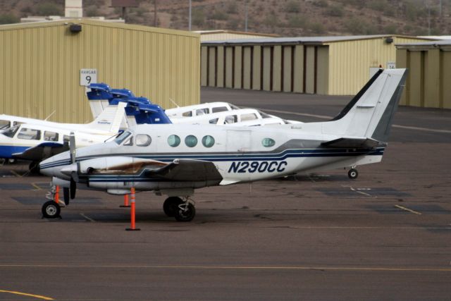 Beechcraft King Air 90 (N290CC) - 27-Oct-09