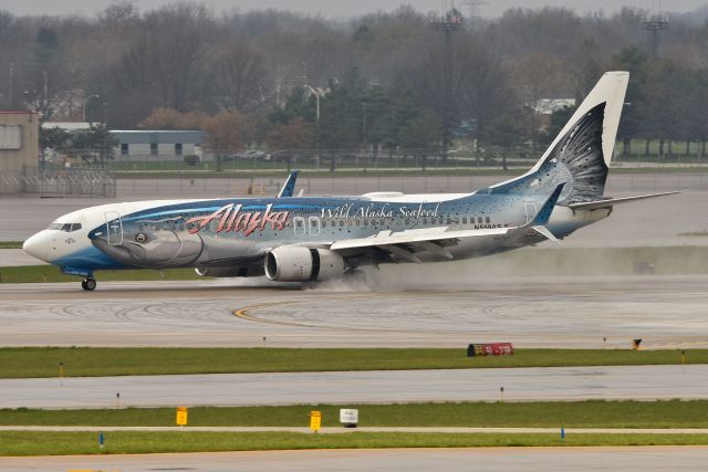 Boeing 737-800 (N559AS) - 04-18-22 Splash-down 23-R