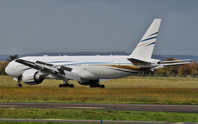 Boeing 777 (N777AS) - n777as after landing at shannon 23/10/14