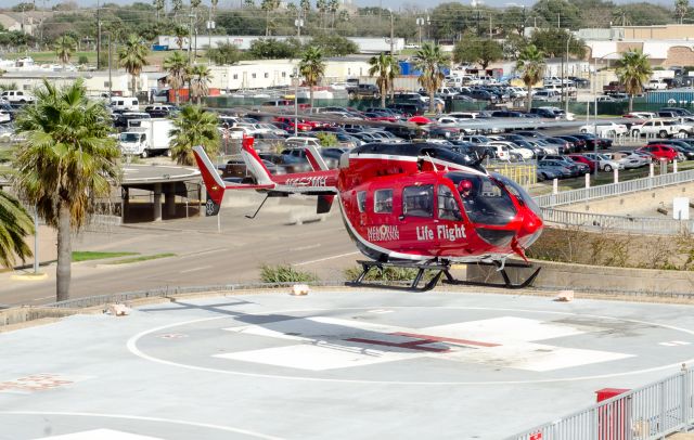 KAWASAKI EC-145 (N452MH) - MH Life Flight taking off from UTMB