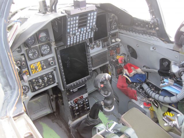 T38C — - Cockpit of a T38-C