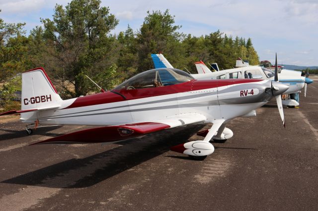 Vans RV-4 (C-GDBH) - C-GDBH Van'S RV-4 RVA à CSQ4 Aéroport de Casey QC. le 02-09-2023 à 10:59