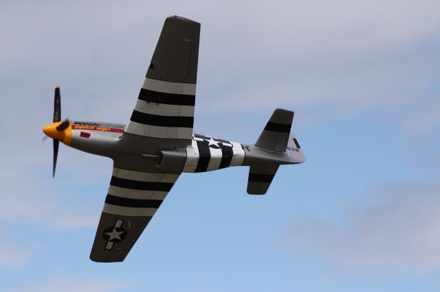 — — - Paine Field, WA, Flying Heritage Collection. P-51 28 June 14