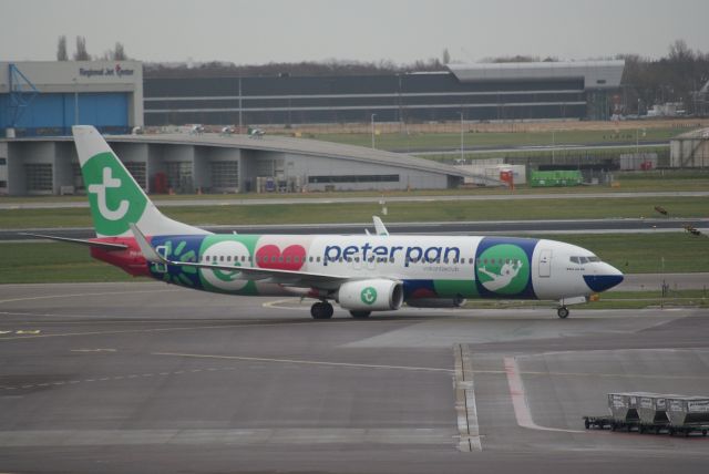 Boeing 737-800 (PH-HSI) - Transavia B737-8K2 cn42148 Livery Holiday club Peter Pan 2jan19