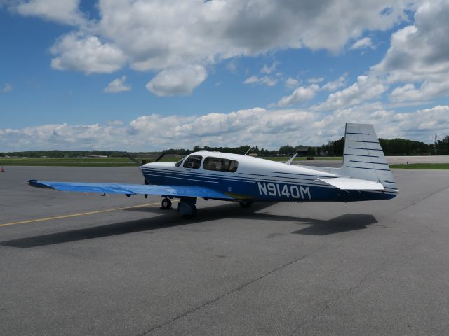 Mooney M-20 Turbo (N9140M) - 24 June 2015.