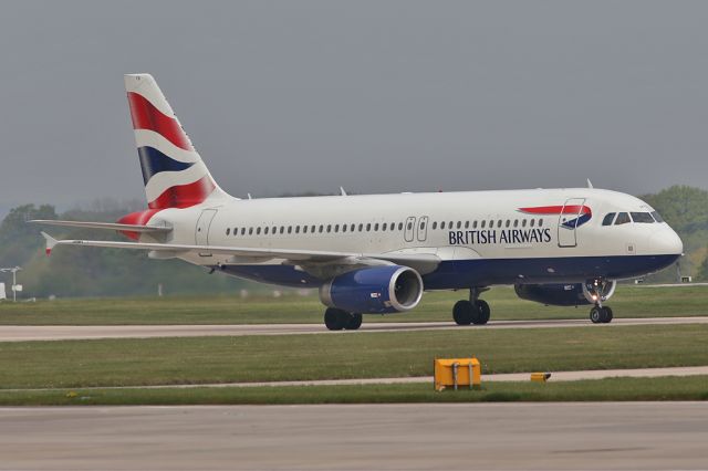 Airbus A320 (G-EUYG) - BA1370, a Shuttle flight arriving from LHR