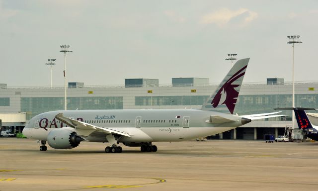 Boeing 787-8 (A7-BCK) - Qatar Airways Boeing 787-8 Dreamliner A7-BCK in Brussels 