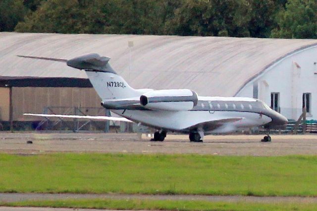 Cessna Citation X (N728QL) - Parked on the ramp on 17-Jul-24 on a five-night visit, departing two days later to LFAQ.
