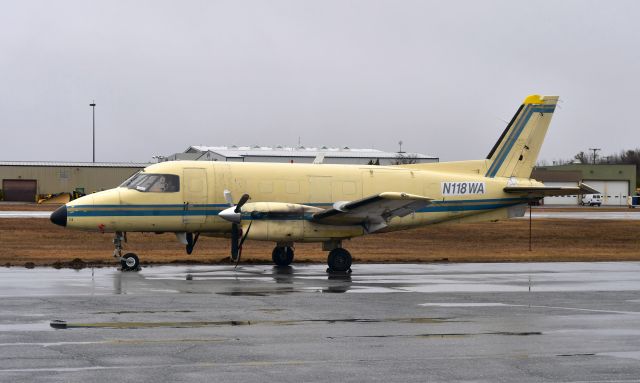 Embraer EMB-110 Bandeirante (N118WA) - Wiggins Airways Embraer EMB-110P1 Bandeirante N118WA in Burlington