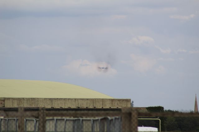 Boeing B-52 Stratofortress — - A Boeing B52 Stratofortress in the distance.br /br /Location: Cotswold Kemble Airport.br /Date: 31.08.22 (dd/mm/yy)