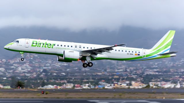 EMBRAER ERJ-190-400 (EC-NHA) - Tenerife Nortebr /01/10/2020br /Embraer ERJ-190-400STD 195-E2