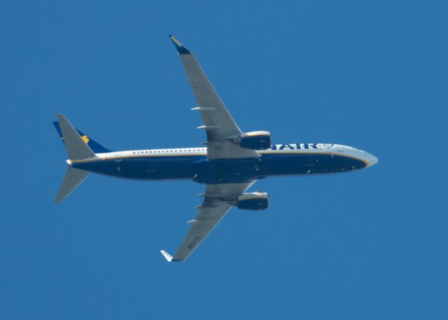 Boeing 737-800 (EI-EBF) - Ryanair Boeing 737-8AS (W) Registration EI-EBF (ICAO24 4ca703). June 2022.