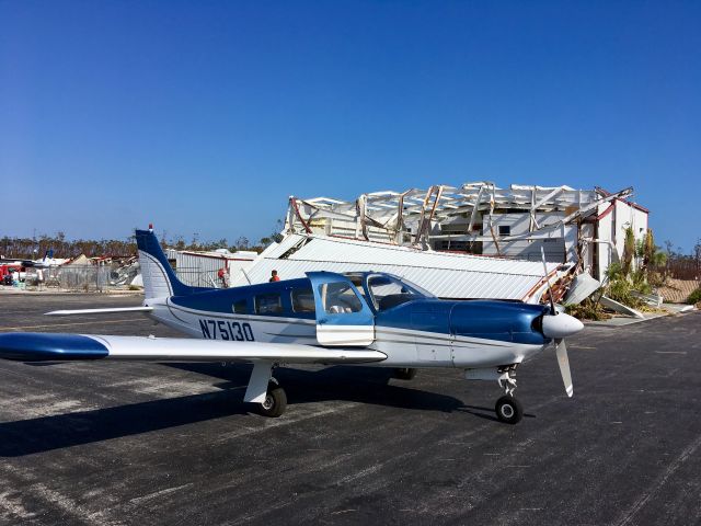 Piper Saratoga (N75130) - Marsh Harbour, Abacos 