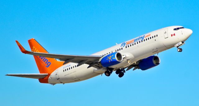 Boeing 737-800 (C-FTJH) - Sunwing Airlines Boeing 737-8BK C-FTJH (cn 29642/2247) - Las Vegas - McCarran International (LAS / KLAS) USA - Nevada, October 20, 2011 Photo: Tomás Del Coro