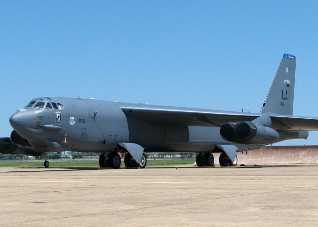 Boeing B-52 Stratofortress (61-0016) - At Barksdale Air Force Base.