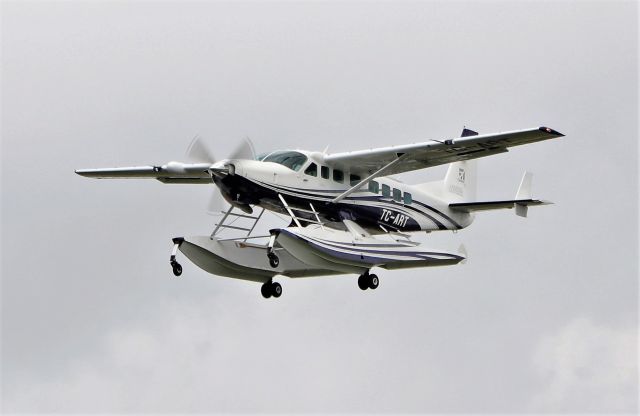 TC-ART — - cessna 208 grand caravan amphibian tc-art landing at shannon on its delivery flight 14/4/21.