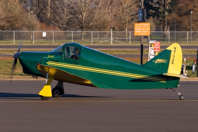 N41726 — - A pleasant surprise to see this gorgeous 1942 Culver Cadet at the Albany Municipal Airport as there aren't too many airworthy examples of this late 1930s design left!