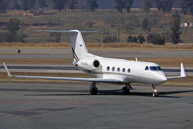 Gulfstream Aerospace Gulfstream 3 (N353VA) - At Lanseria, South Africa. Long way from home.