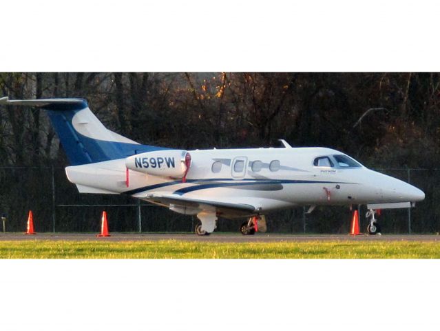 Embraer Phenom 100 (N59PW) - Blown tires at the Danbury airport.