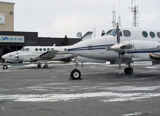 Beechcraft King Air 100 (N24EM) - Garrett TPE 331-10 engines.