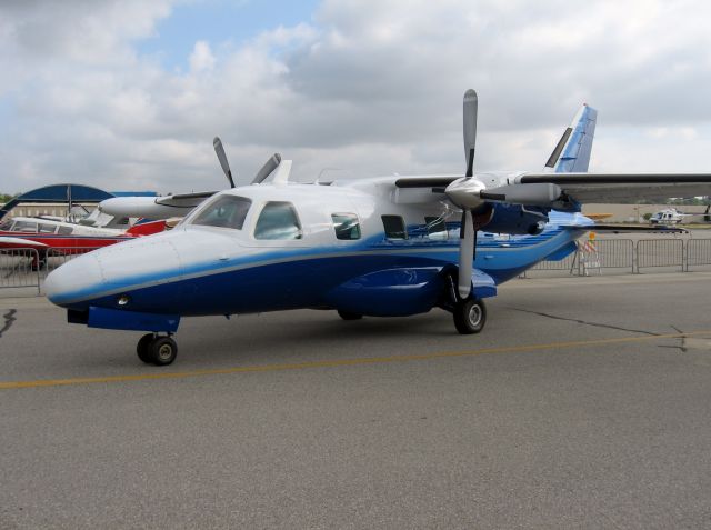 Mitsubishi MU-2 (N770RW) - On display at Fullerton Airport Day