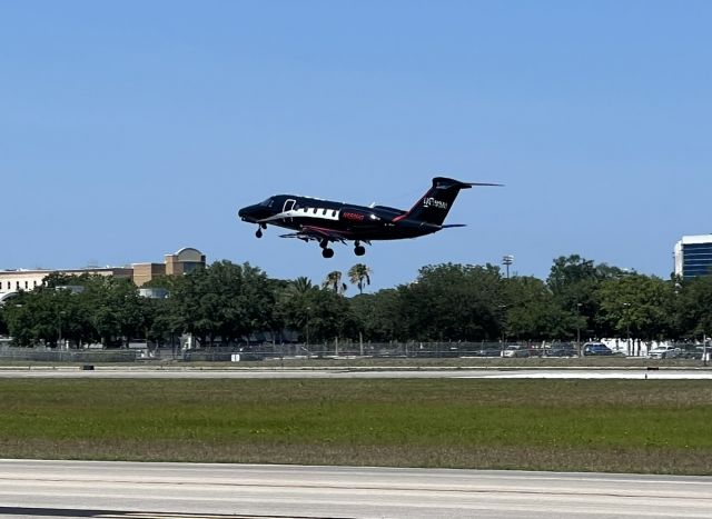 Cessna Citation III (N650HG) - Departing