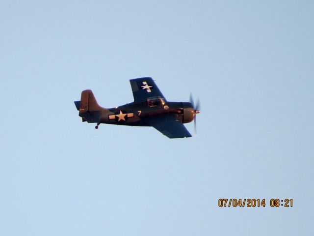 — — - Duck Creek at Grand Lake Oklahoma small airshow before the biggest fireworks show in the Midwest.