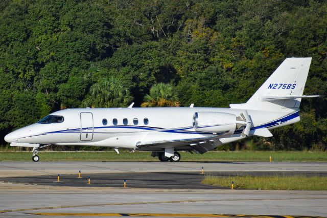 Cessna Citation Latitude (N275BS) - 2015 Cessna 680A Citation Latitude (opby Aircraft Mgmt. Group) arriving on Runway 19R at Tampa International