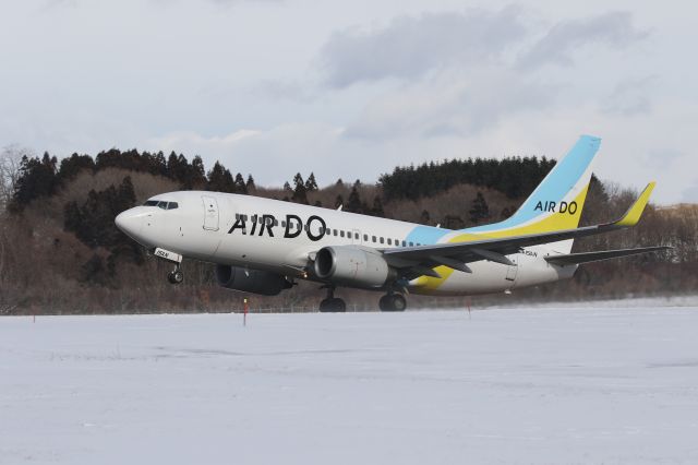 Boeing 737-700 (JA15AN) - 02 February 2017:HKD-NGO.