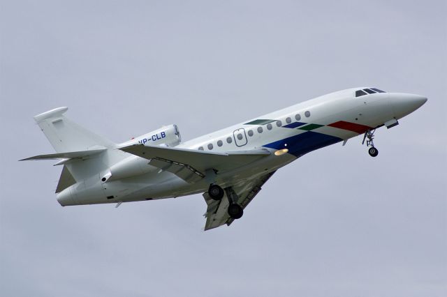 Dassault Falcon 900 (VP-CLB) - Dassault Falcon 900EX  Volkswagen Air Services  EDDS Stuttgart-Echterdingen Airport  19.July 2011