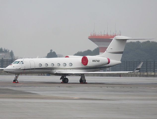 Gulfstream Aerospace Gulfstream IV (N167AD) - I take a picture on Apr 11, 2017.