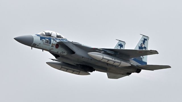 McDonnell Douglas F-15 Eagle (32-8087) - April 5, 2024br /Mitsubishi F-15J Eagle (32-8087)br /Flight instructor Aggressor taking off from RWY06.