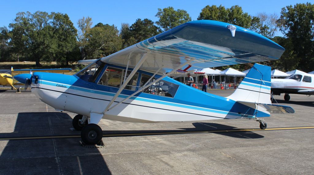 CHAMPION Sky-Trac (N2564F) - A 1965 Champion 7GCAA Citabria on the ramp at St. Clair Municipal Airport, Pell City, AL during Aviation Career Day 2022 - October 8, 2022.