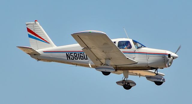 Piper Cherokee (N5816U) - N5816U 1970 Piper PA-28-140 Cherokee s/n 28-26645 - North Las Vegas Airport  KVGTbr /Photo: TDelCorobr /May 3, 2024