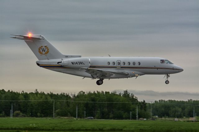 Hawker Beechcraft 4000 (N143RL) - Landing in CYHU. 05-06-2019