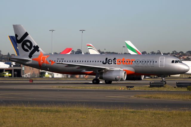 Airbus A320 (VH-VGD) - on 13 August 2019