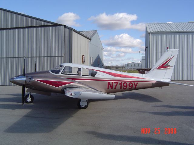 Piper PA-30 Twin Comanche (N7199Y) - Fresh out of the paint shop