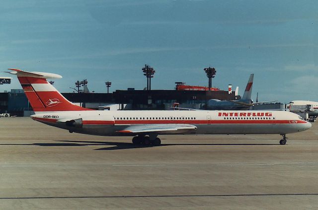 Ilyushin Il-62 (DDRSEO) - This is the picture taken before about 30 years, but a photo date isnt recording a photo date then, and is unclear.br /IF Ilyushin IL-62Mbr /DDR-SEO  3344833/223