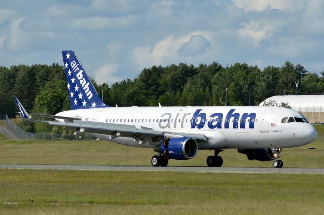 Airbus A320 (N786PB) - New A320 for AirBahn 