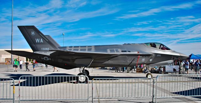 13-5082 — - USAF F-35A 13-5082 16th Weapons Squadron "Tomahawks" - Las Vegas - Nellis AFB (LSV / KLSV)br /Aviation Nation 2016 Air Showbr /USA - Nevada, November 12, 2016br /Photo: TDelCoro