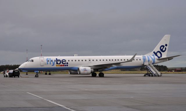 Embraer ERJ-190 (G-FBEG) - Flybe Embraer ERJ-195LR G-FBEG in Inverness Airport